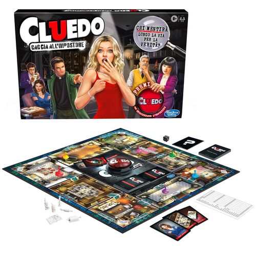 HASBRO Gra Cluedo Edycja dla kłamców E9779 na Arena.pl