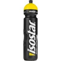 BIDON ISOSTAR 1000 ML CZARNO - ŻÓŁTY Z KORKIEM