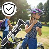 Pompka Rowerowa Mini Ręczna Na Ramę Rower Z Uchwyt Teleskopowa