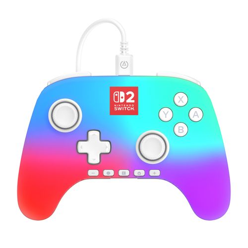 Pad do Nintendo Switch 2 PowerA Advantage Wired Controller Lumectra White na Arena.pl