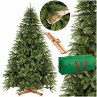 CHOINKA SZTUCZNA ŚWIERK KAUKASKI ROYAL TREES PREMIUM LUX 220cm GĘSTA PIĘKNA