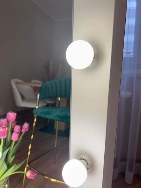 Lustro wizażowe, makijażowe, make up,do wizażu,180-80 Stojące  wiszące zdjęcie 4