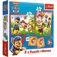 Puzzle - 2w1 + memos - Psia ekipa w akcji - Viacom PAW Patrol 93337