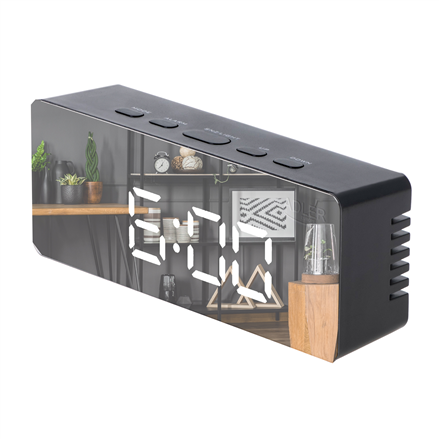 Adler | AD 1189B | Alarm Clock | W | Black | Alarm function zdjęcie 3