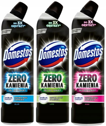 Zestaw 3x 750ml Domestos Zero Kamienia na Arena.pl