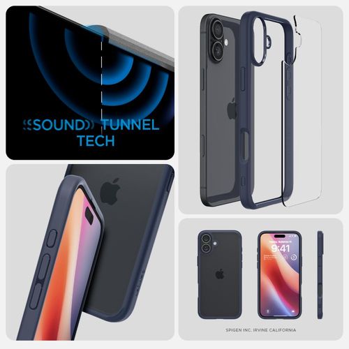 spigen ultra hybrid iphone 16 navy blue na Arena.pl