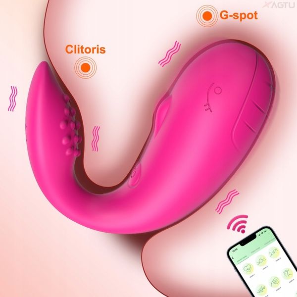 Wibrator sterowany aplikacją wibrujące jajko APP zdjęcie 1