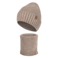 Zestaw męski czapka+komin H23001+H23002 Heyo