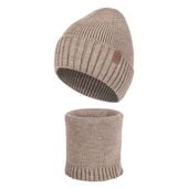 Zestaw męski czapka+komin H23001+H23002 Heyo