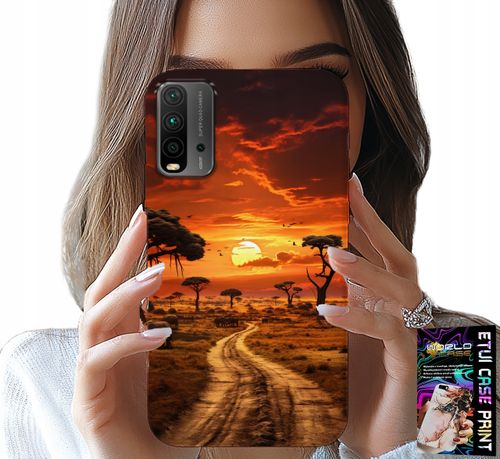 ETUI DO XIAOMI REDMI 9T - SAFARI AFRYKA ZACHÓD SŁOŃCA PIĘKNE WIDOK na Arena.pl