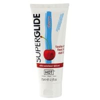 lubrykant wiśniowy jadalny na bazie wody hot superglide 75ml