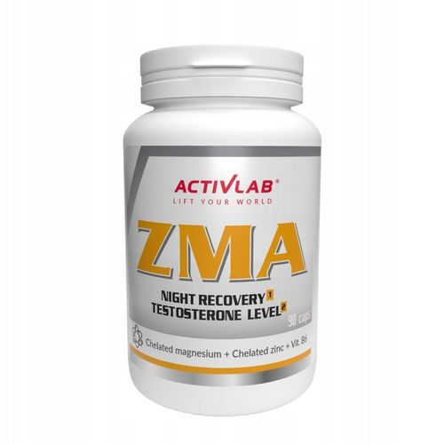 ACTIVLAB ZMA 180 KAPS MAGNEZ CYNK WITAMINA B6 SEN na Arena.pl