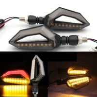 KIERUNKOWSKAZY LED DRL MOTOCYKL POZYCJA PRZEDNIE PRZÓD TYŁ TYLNE STOP