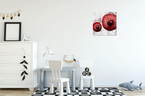 Obraz Drukowany 30X30 Czerwone Dmuchawce 2 na Arena.pl