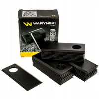 NÓŻ NOŻYK NOŻE DO KOSIARKI ROTACYJNEJ POLSKIEJ x25 SZT PACZKA POLSKIE NOŻE