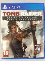 TOMB RAIDER EDYCJA OSTATECZNA PS4 PlayStation 4 (PS4) pudełkowa