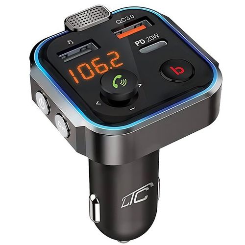 TRANSMITER FM BLUETOOTH ŁADOWARKA MP3 2XUSB LCD SD na Arena.pl