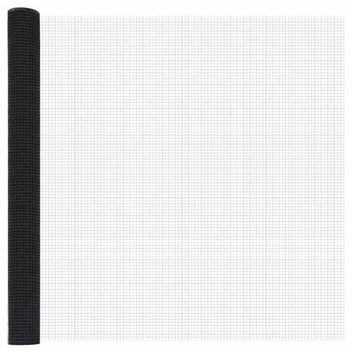 Ogrodzenie z słupkami Szary 1.5 x 10 m Stal na Arena.pl