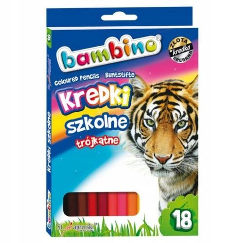 Kredki Bambino Ołówkowe 18Kol 18Cm 2670 A'8 na Arena.pl