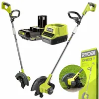 RYOBI KRAWĘDZIARKA AKUMUATOROWA 22cm DO KRAWĘDZI TRAWNIKA 18V RY18EGA +2Ah