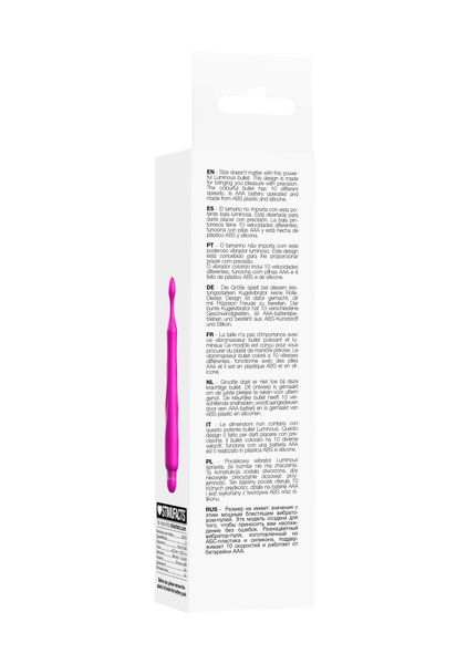 Dido - Abs Bullet With Sleeve - 10-Speeds - Fuchsia zdjęcie 7