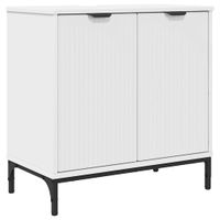 Szafka pod umywalkę z przechowywaniem Biały 60.5 x 33.5 x 61 cm