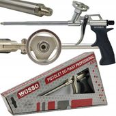 PISTOLET do piany montażowej klejenia styropianu na pianki kleju