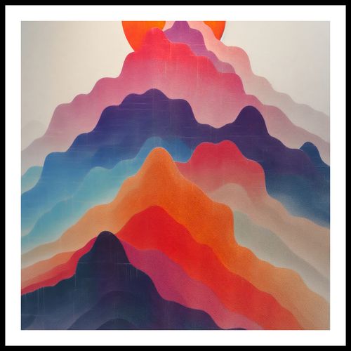 Plakat 60x60cm Gama Gór na Arena.pl