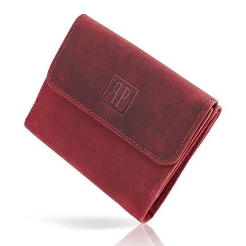 damska portmonetka czerwona portfel paolo peruzzi t-11-rd na Arena.pl