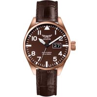 Zegarek Męski Aviator V.1.22.2.151.4 brązowy pasek