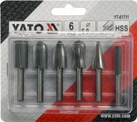 frezy trzpieniowe do metalu fi 6mm szt yato