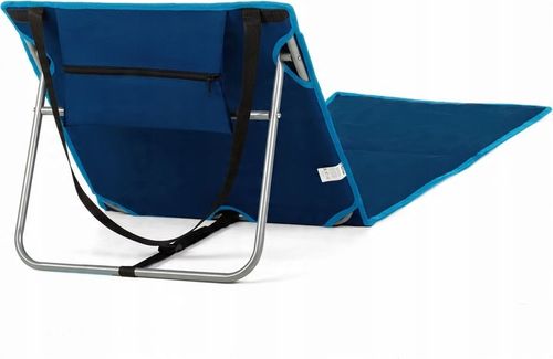 MATA PLAŻOWA Z OPARCIEM SKŁADANA REGULOWANY LEŻAK PLAŻOWY OUTTEC na Arena.pl