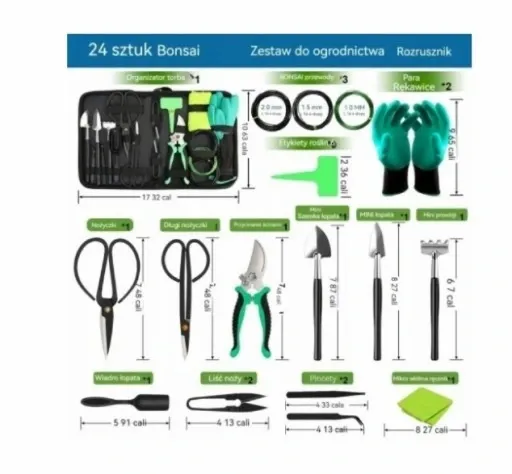 ZESTAW NARZĘDZI DO BONSAI zdjęcie 4