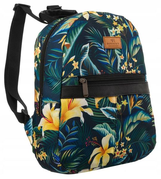 wzorzysty, miejski plecak damski - rovicky zdjęcie 1