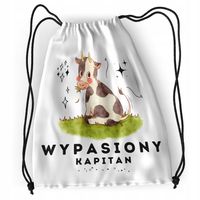 Plecak Sportowy Szkolny Kapitana Worek Torba Z Nadrukiem Ze Zdjęciem