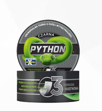 taśma duct tape python srebrna 48mm*9m - tt sre 9 sr zdjęcie 1