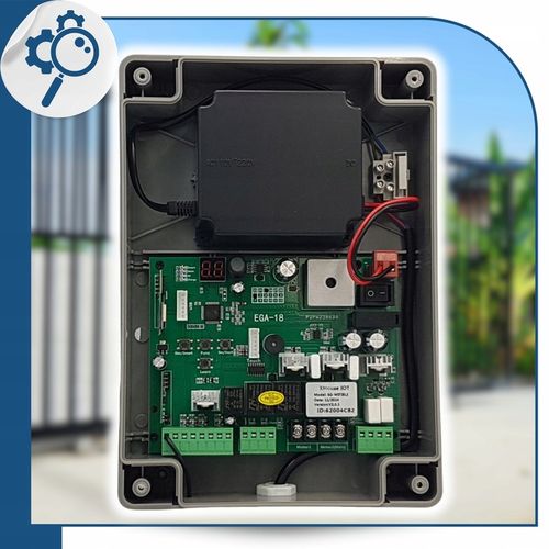 Zestaw do Bramy Dwuskrzydłowej DE200 2x2m 300kg WiFI Fotokomórka 4xPilot na Arena.pl