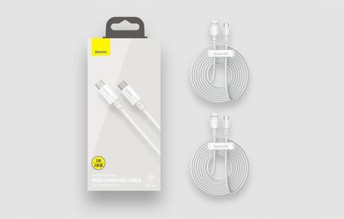 Kabel niktrade USB - USB typ C 1,5 m biały na Arena.pl