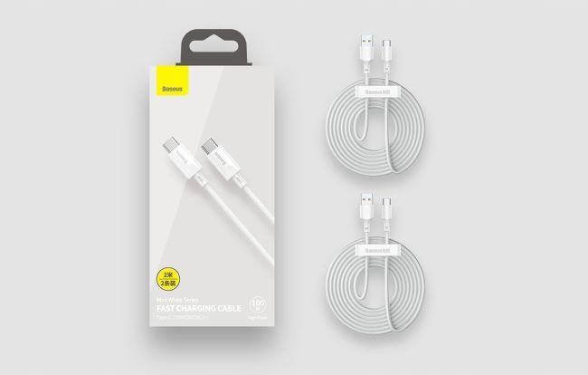 Kabel niktrade USB - USB typ C 1,5 m biały zdjęcie 11