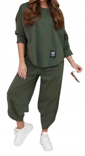 KOMPLET luźny biały na Arena.pl