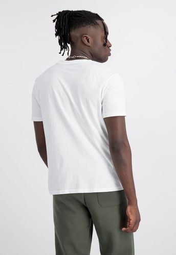 Alpha Industries T-shirt Basic Small Logo 188505 biały 3XL na Arena.pl