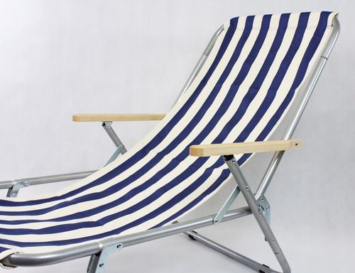 Leżak plażowy składany do torby MAX 150 KG, tradycyjny, aluminiowy na Arena.pl