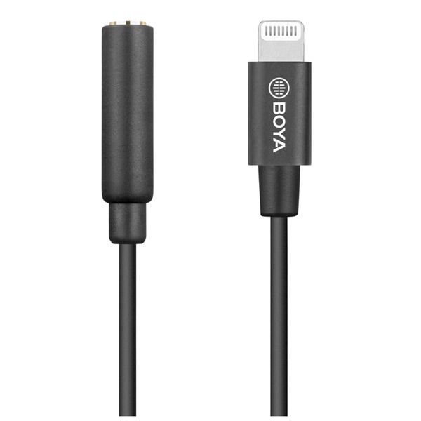 Adapter do mikrofonu Boya BY-K3 Lightning na 3.5mm zdjęcie 2