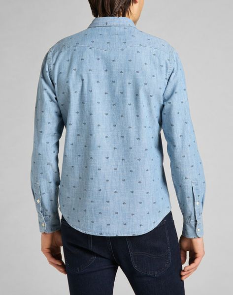 LEE CLEAN REG WESTERN NAVY L66RNS35 S zdjęcie 2