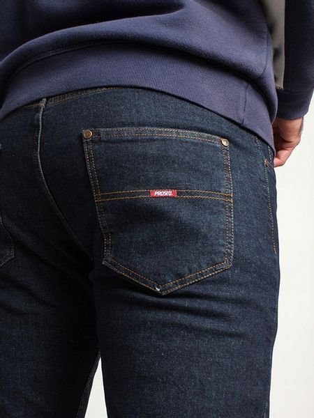 SPODNIE JEANS PROSTO ZAPPE DARK BLUE r. W38L36 zdjęcie 4