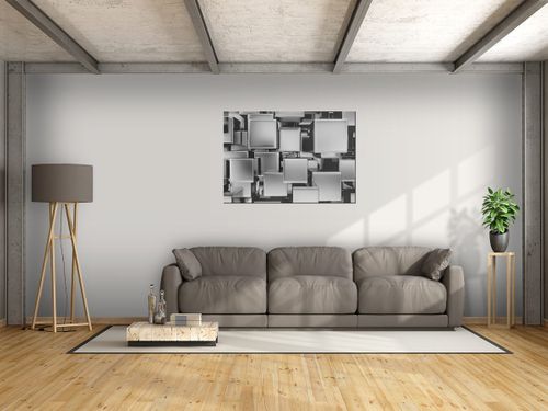 Obraz Platynowe bloki 3D 100x70 PŁÓTNO na Arena.pl