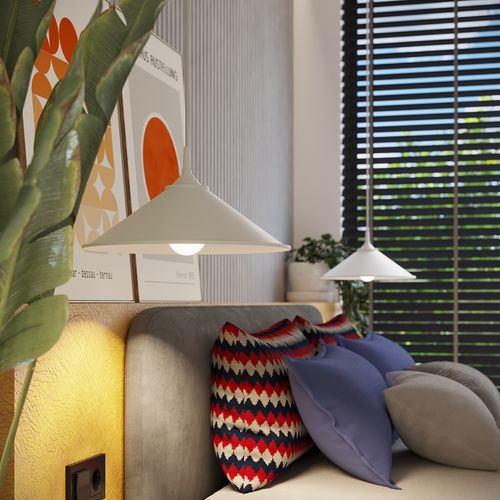 Lampa wisząca ZUMA biała na Arena.pl