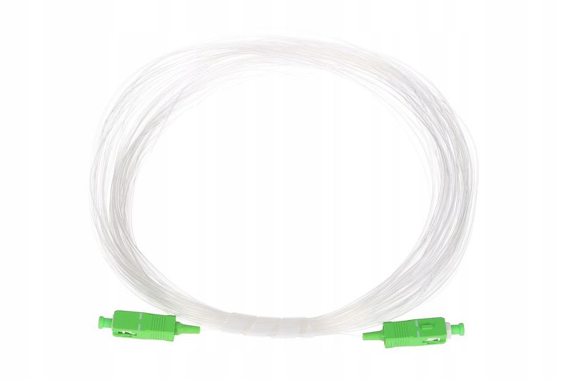 NIEWIDZIALNY światłowód, patchcord SC/APC LSZH 10M zdjęcie 2