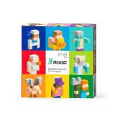 Klocki magnetyczne kreatywne Niespodzianka PIXIO Mini figures 27-44 klocków