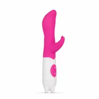 petite piper model pink - silikonowa maszyna intymna g-spot 18 cm, 7 trybow